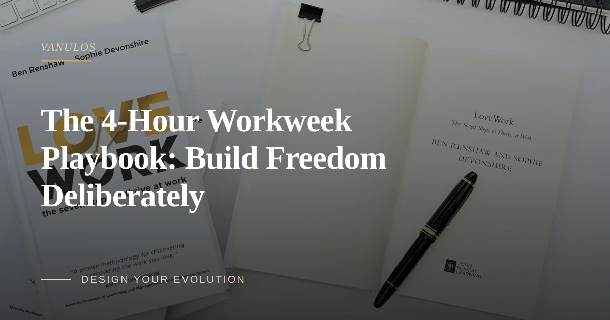The 4-Hour Workweek Playbook: Build Freedom Deliberately