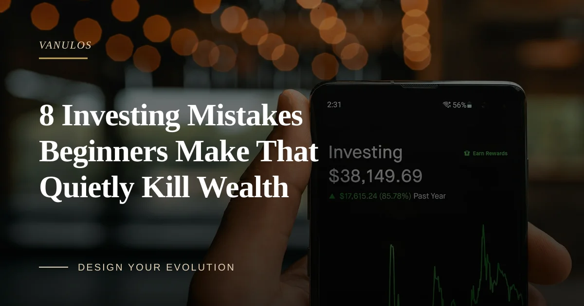 8 Investing Mistakes Beginners Make That Quietly Kill Wealth