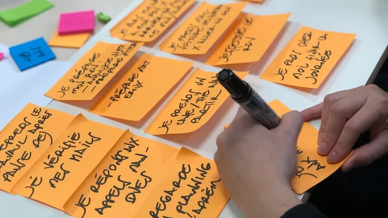 Writing through the transition is different from planning the next move — it's letting the current one land