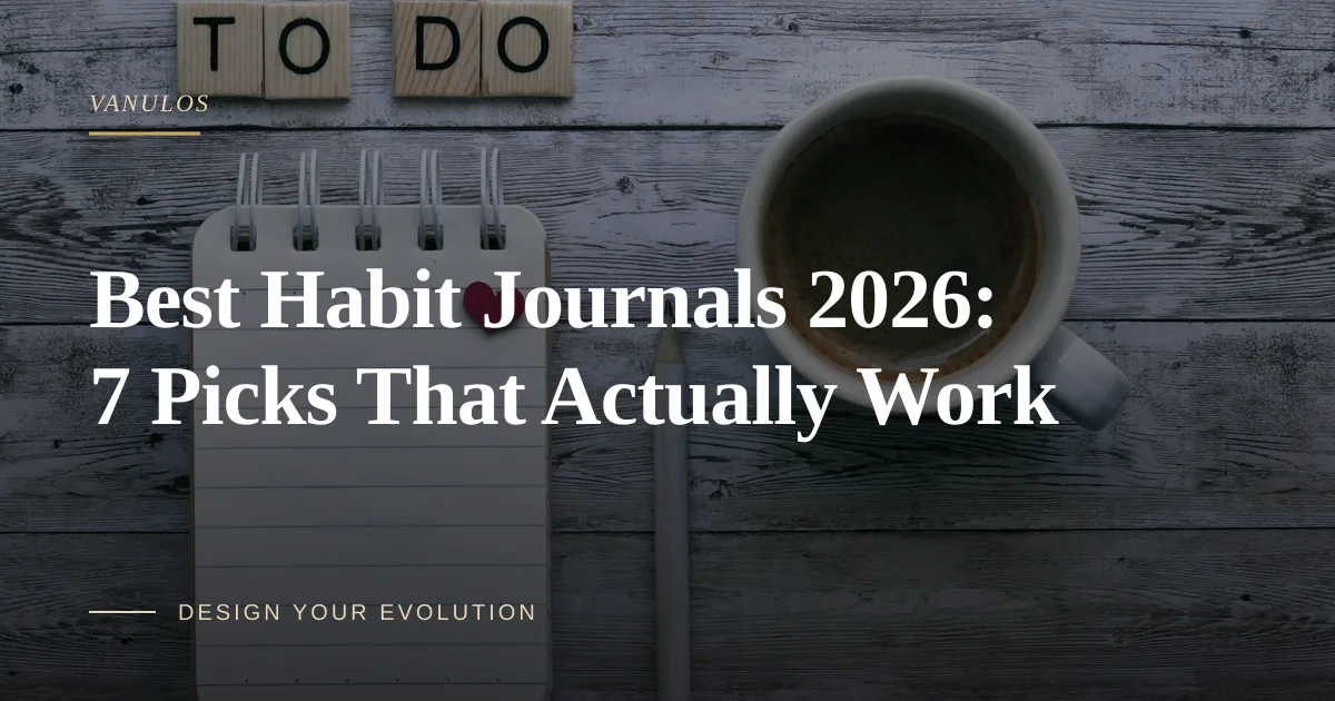 Best Habit Journals 2026: 7 Picks That Actually Work