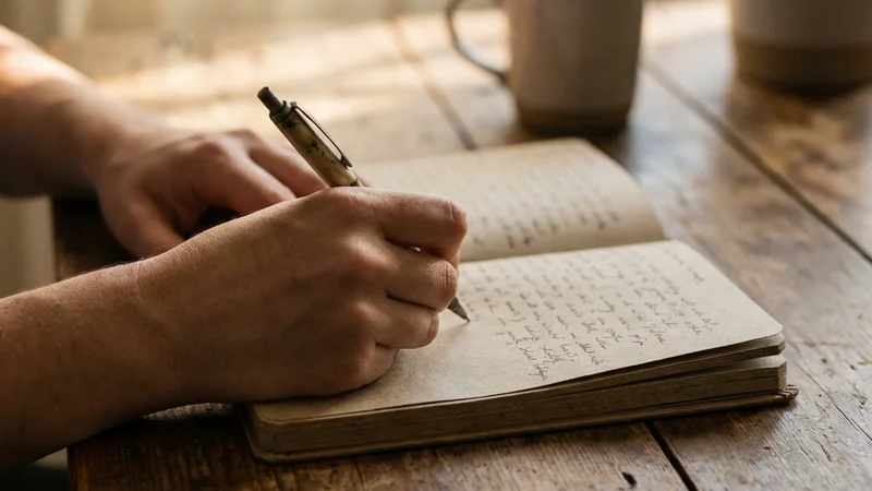 Writing about a difficult experience in the third person creates just enough distance to see it differently.