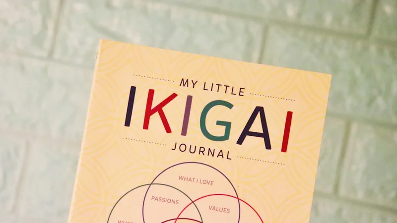 Clean four-circle ikigai diagram showing 'What You Love', 'What You're Good At', 'What the World Needs', and 'What You Can Be Paid For', overlapping at the center