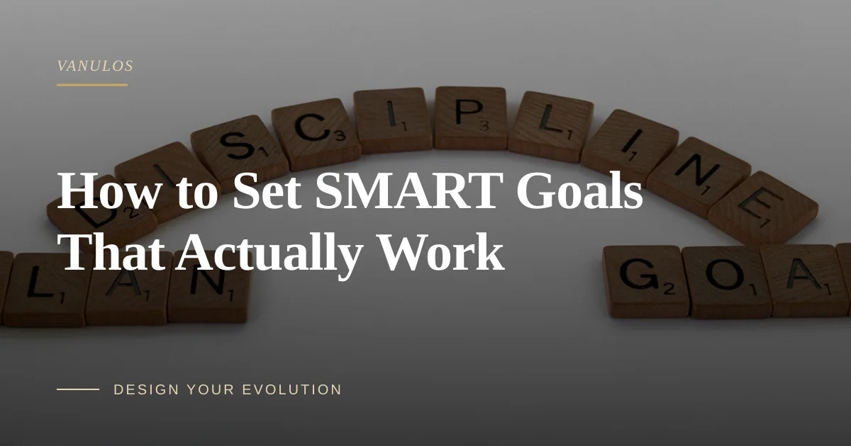 How to Set SMART Goals That Actually Work
