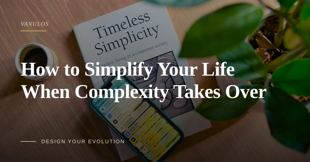 How to Simplify Your Life When Complexity Takes Over