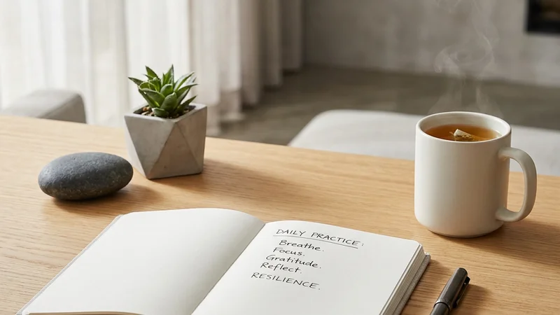 A quiet ritual kept daily is the infrastructure you'll be glad you built when things get hard.