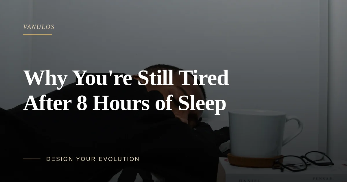 Why You're Still Tired After 8 Hours of Sleep