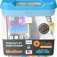 Kitchen Safe phone lock box with timer for focus and anti-procrastination