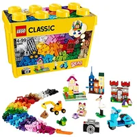 LEGO Classic Large Creative Brick Box 10698 (790 pieces, 33 colours, storage box)