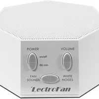 LectroFan Classic White Noise Machine (Global Power Edition, 20 Non-Looping Sounds)